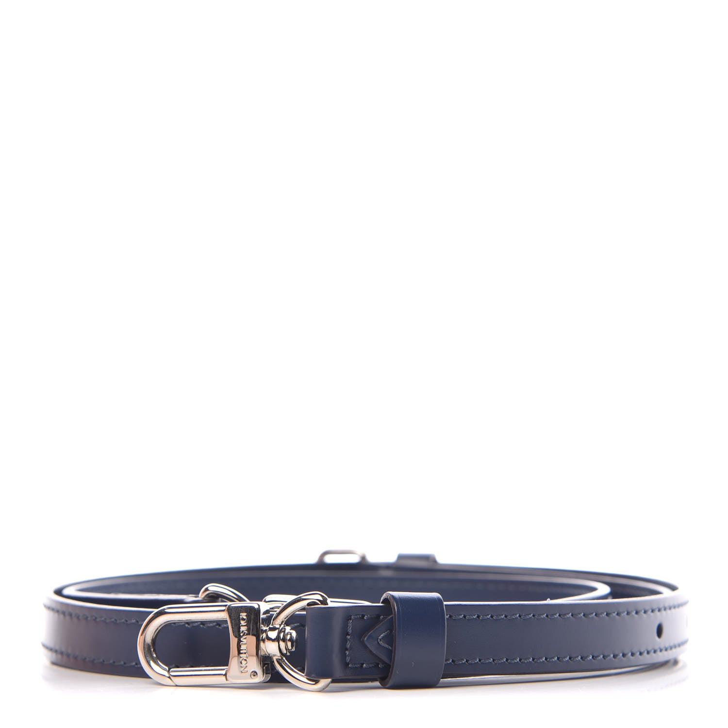 Louis Vuitton Calfskin 16mm Adjustable Shoulder Strap Indigo 1 of 4