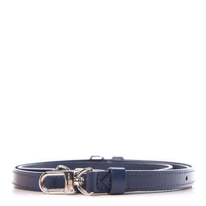 Louis Vuitton Calfskin 16mm Adjustable Shoulder Strap Indigo 1 of 4