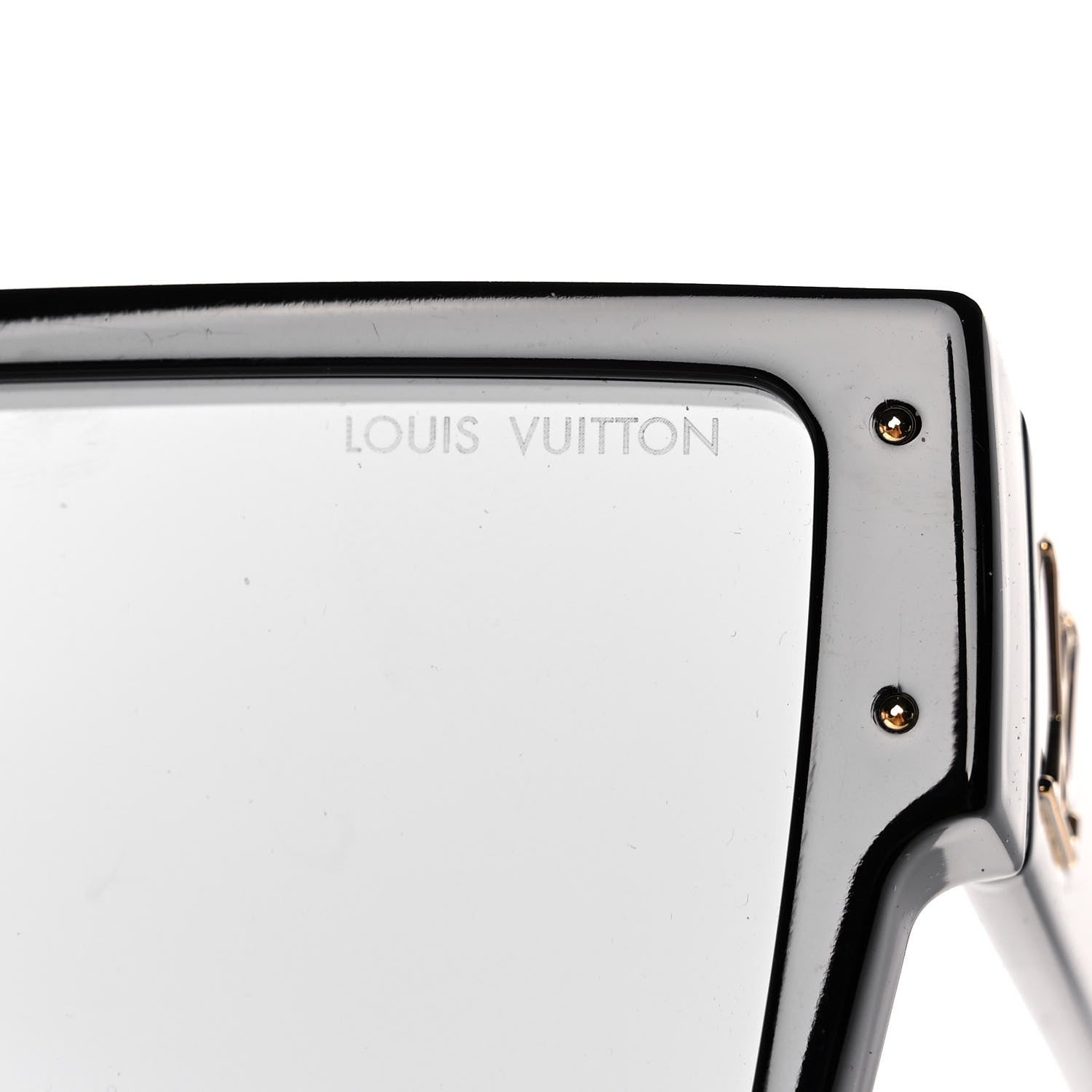 Louis Vuitton Acetate Cyclone Sunglasses Z1578E Black 7 of 10