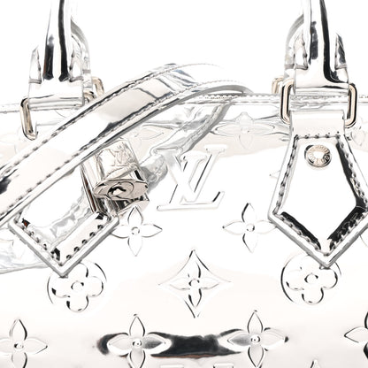 Louis Vuitton Monogram Miroir Speedy Bandouliere 20 Silver 7 of 9