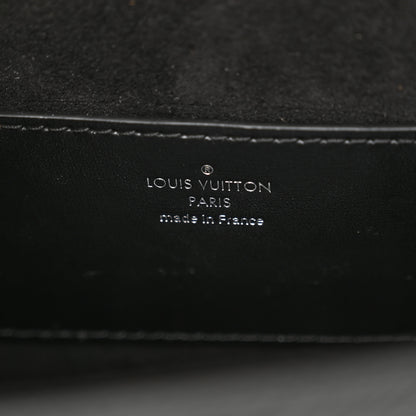 Louis Vuitton Epi Monogram Tape Twist Shoulder Bag MM Black White Orange 7 of 15