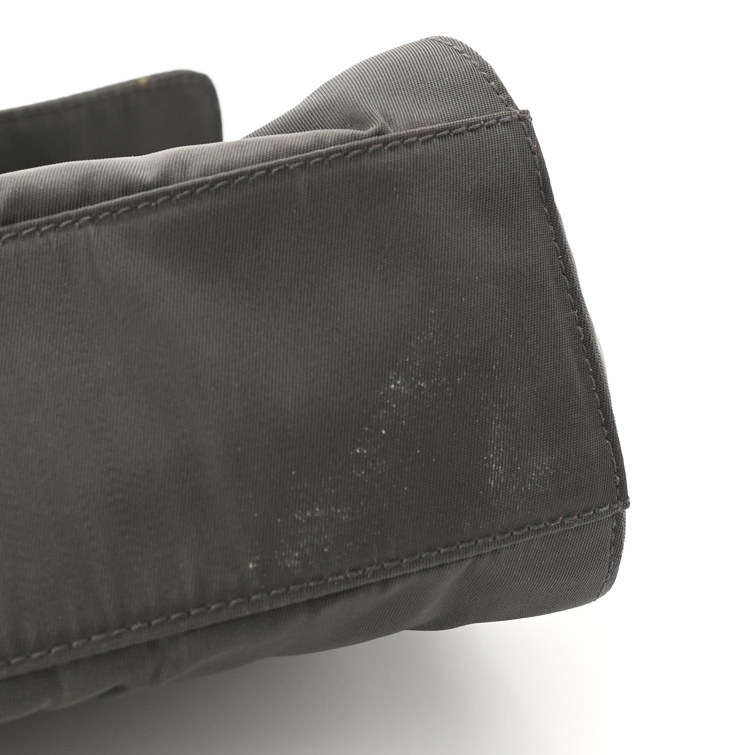 Prada Nylon Messenger Bag Green 10 of 11