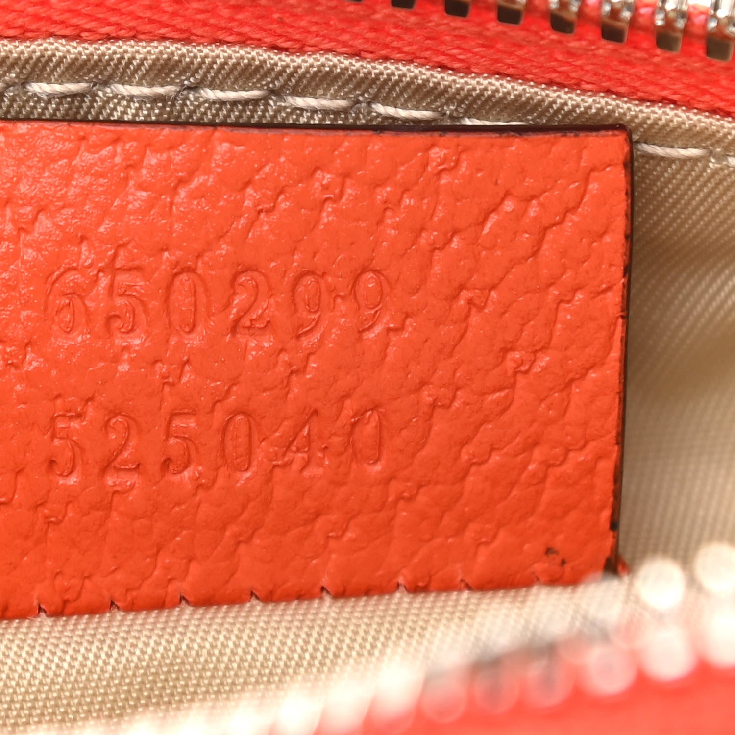 Gucci X THE NORTH FACE Monogram Textured Dollar Calfskin Embroidered Belt Bag Beige Ebony Mystic White Deep Orange 8 of 12