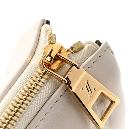 Louis Vuitton Lambskin Embossed Monogram Coussin PM Beige Cream 12 of 12