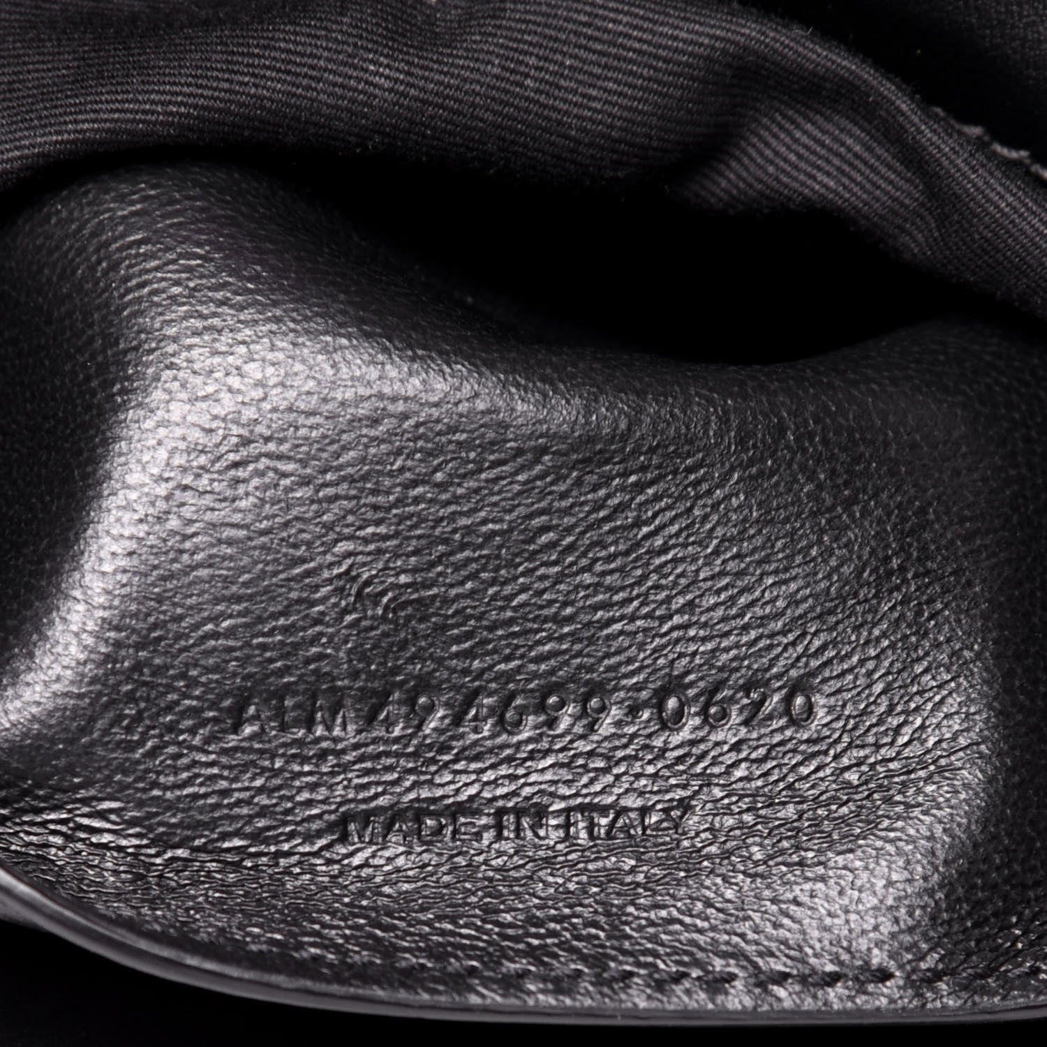 Saint Laurent Calfskin Y Quilted Monogram Small Loulou Chain Satchel Black 7 of 9