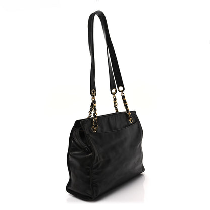 Chanel Lambskin CC Shoulder Bag Black 3 of 7