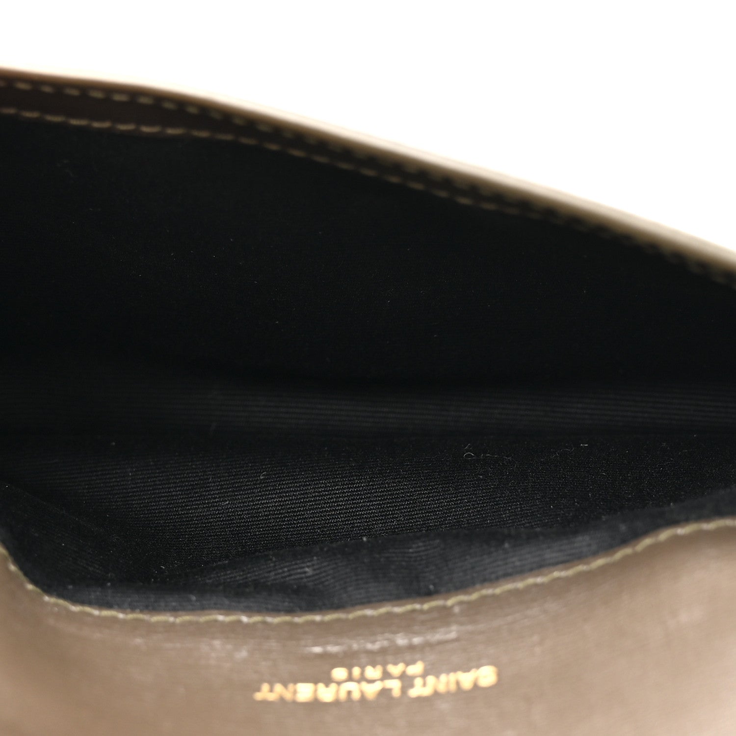 Saint Laurent Smooth Calfskin Monogram Phone Holder Crossbody Light Musk 5 of 11