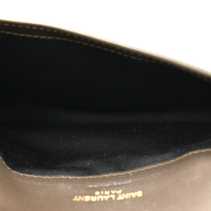 Saint Laurent Smooth Calfskin Monogram Phone Holder Crossbody Light Musk 5 of 11