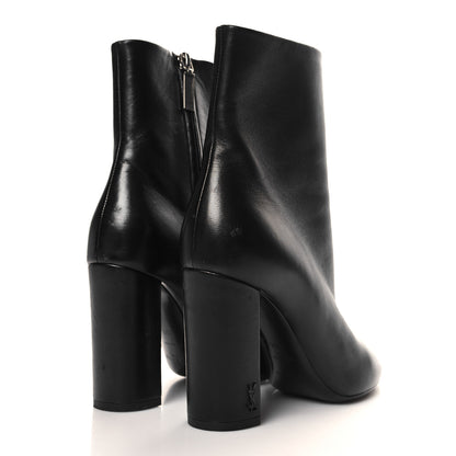 Saint Laurent Nappa Vendome Loulou Ankle Zip Boot 35.5 Black 5 of 9