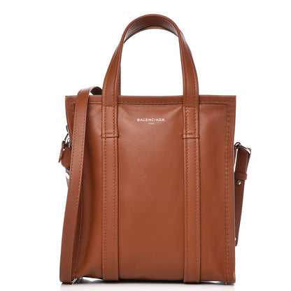 Balenciaga Agneau XS Bazar Shopper Tote Marron Fauve 1 of 20