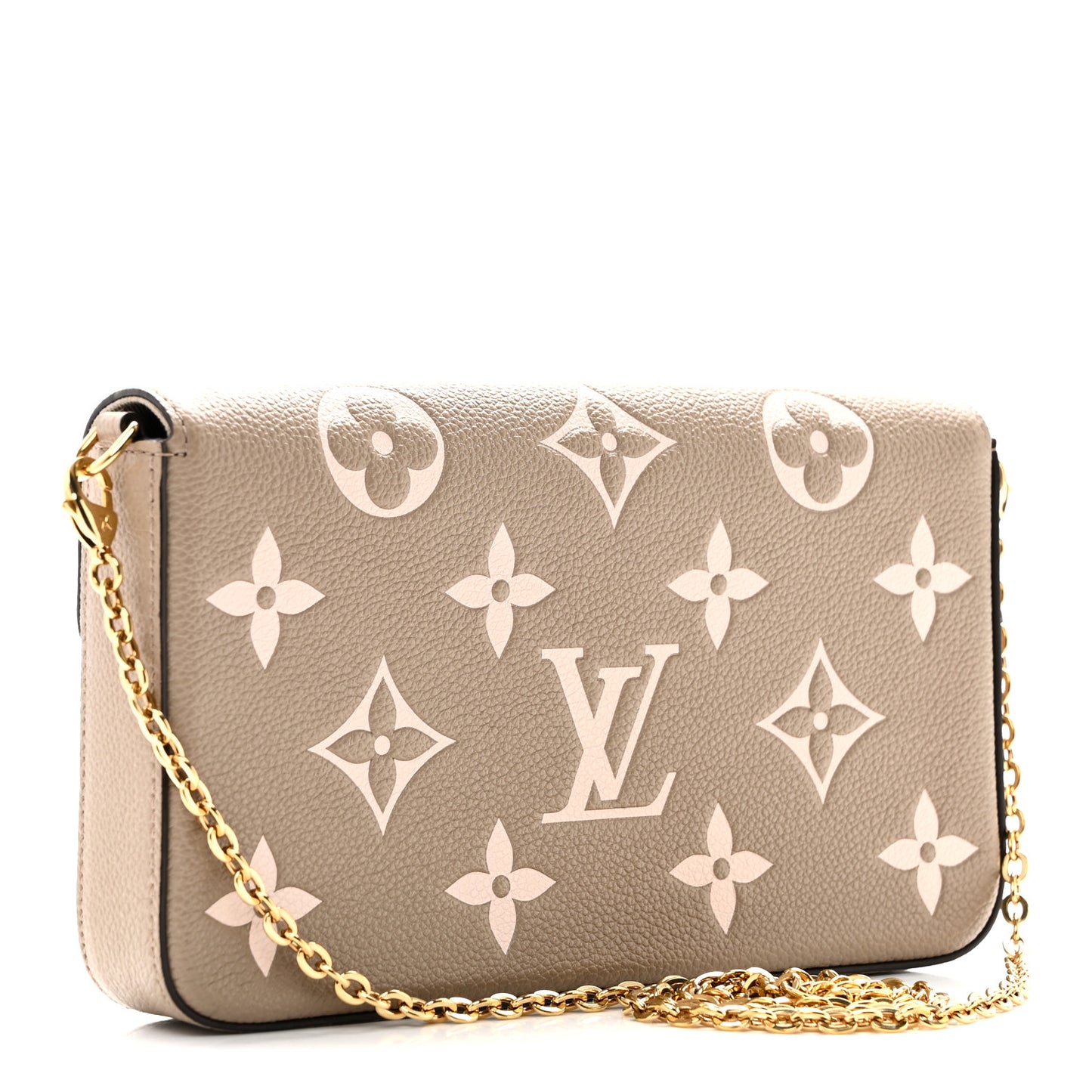 Empreinte Monogram Giant Felicie Pochette Tourterelle Creme