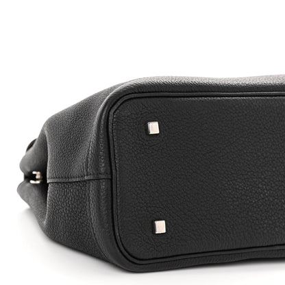 Moynat Taurillon Blush Calfskin Gabby PM Black 8 of 9