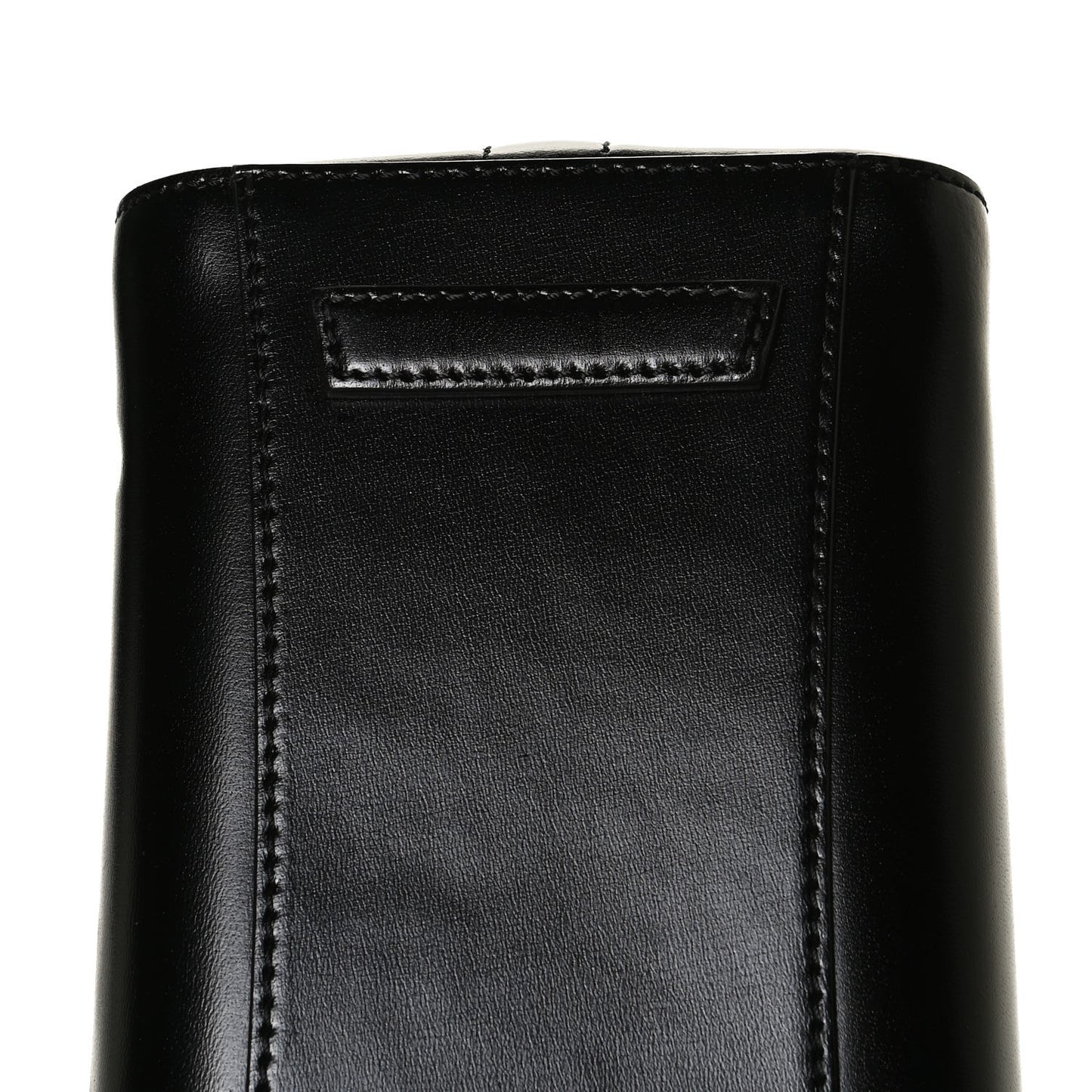 Shiny Lord Calfskin Mini Antigona Black