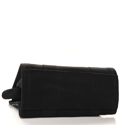 Marc Jacobs Cotton Canvas Small The Traveler Tote Bag Black 4 of 9