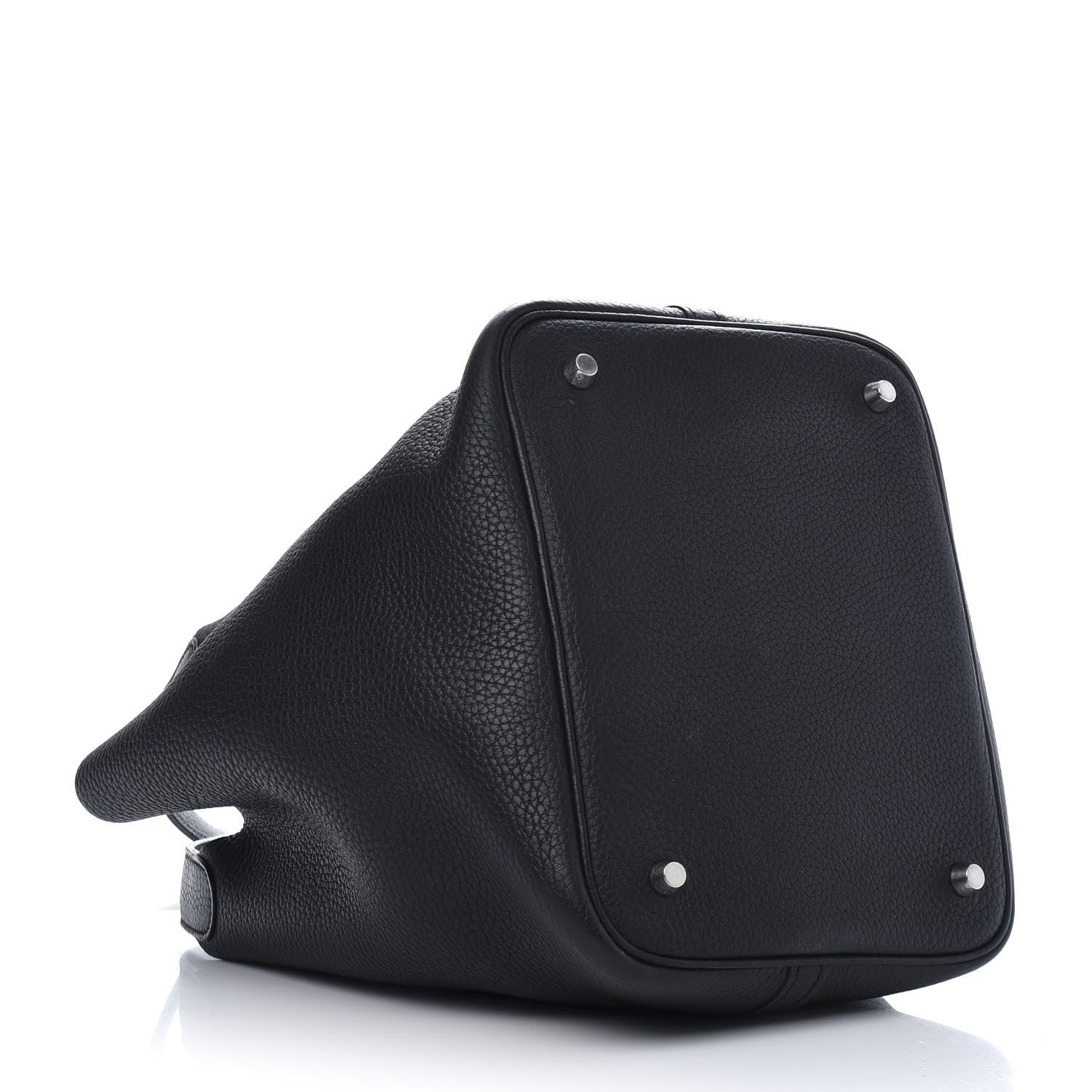 Hermes Taurillon Clemence Picotin Lock 22 MM Black 4 of 14