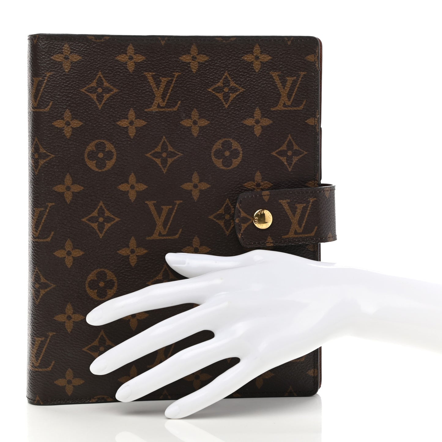 Monogram Large Ring Agenda Cover