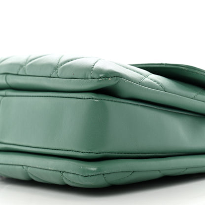 Chanel Lambskin Quilted Small Trendy CC Flap Dual Handle Bag Green 11 of 16
