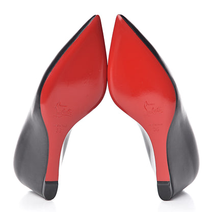 Christian Louboutin Shiny Nappa Pipina 55 Wedges 36 Black 7 of 7