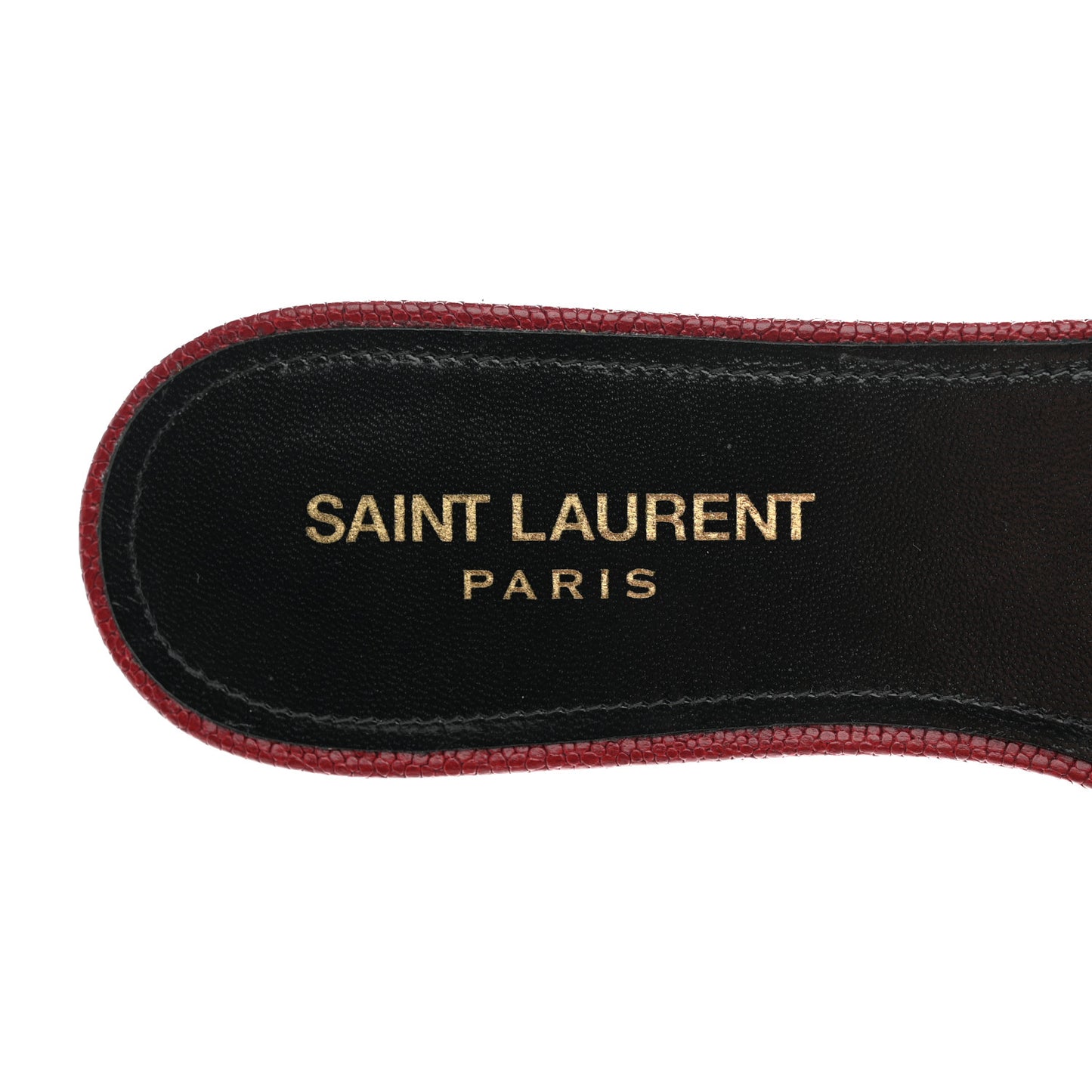Grain De Poudre Nu Pied 05 Slide Sandals 37.5 Cordovan