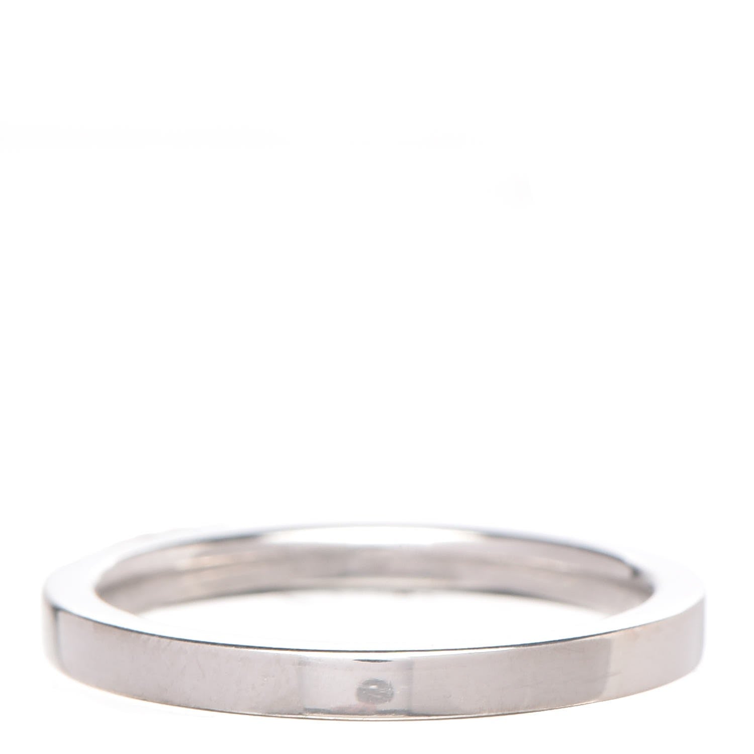 Chopard 18K White Gold 2.5mm Wedding Band Ring 8.5 1 of 4