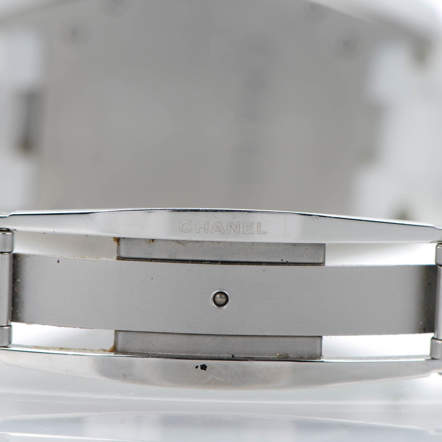 Chanel Stainless Steel Ceramic 38mm J12 Automatic Watch White 4 of 8