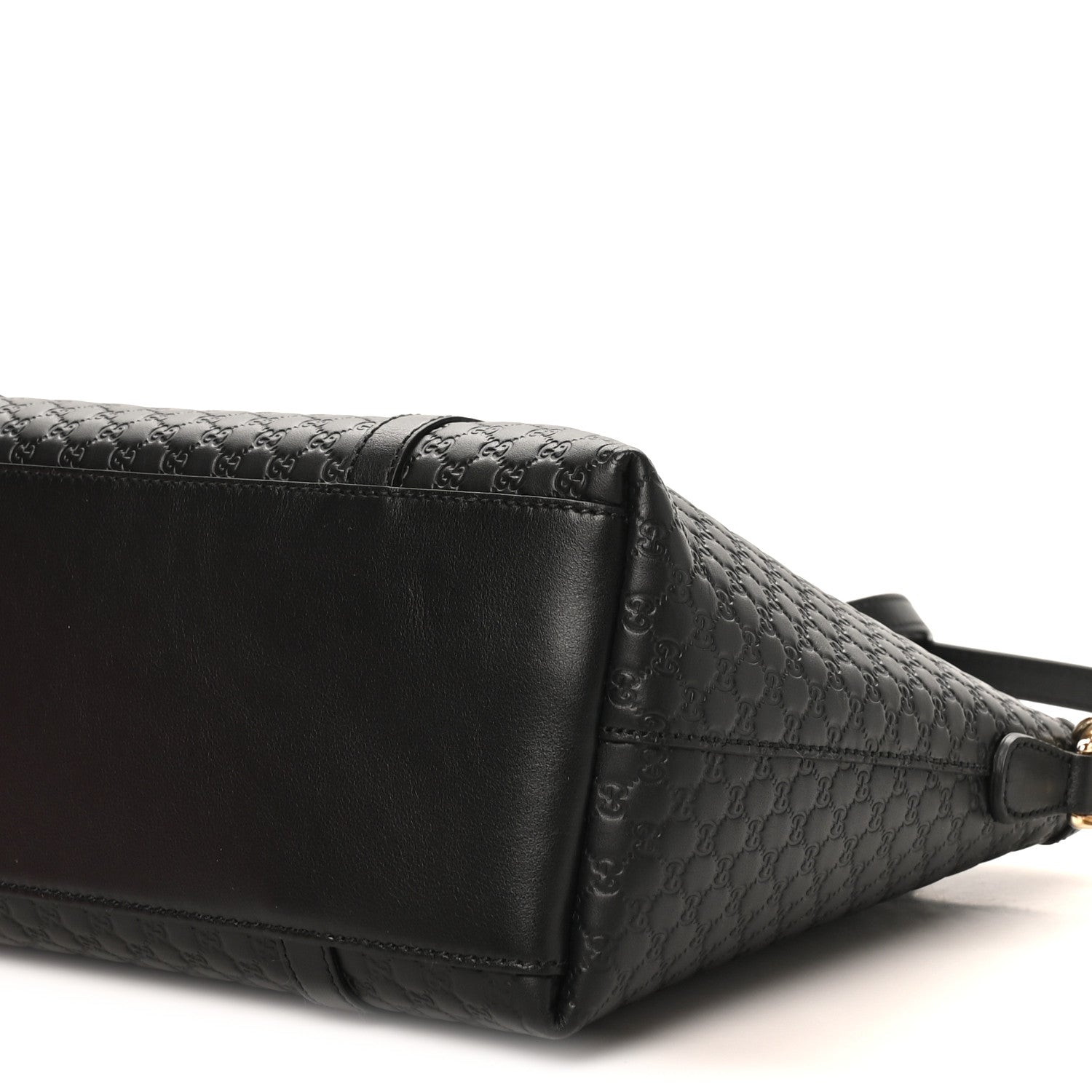 Gucci Soft Microguccissima Small Zippered Satchel Black 1890601