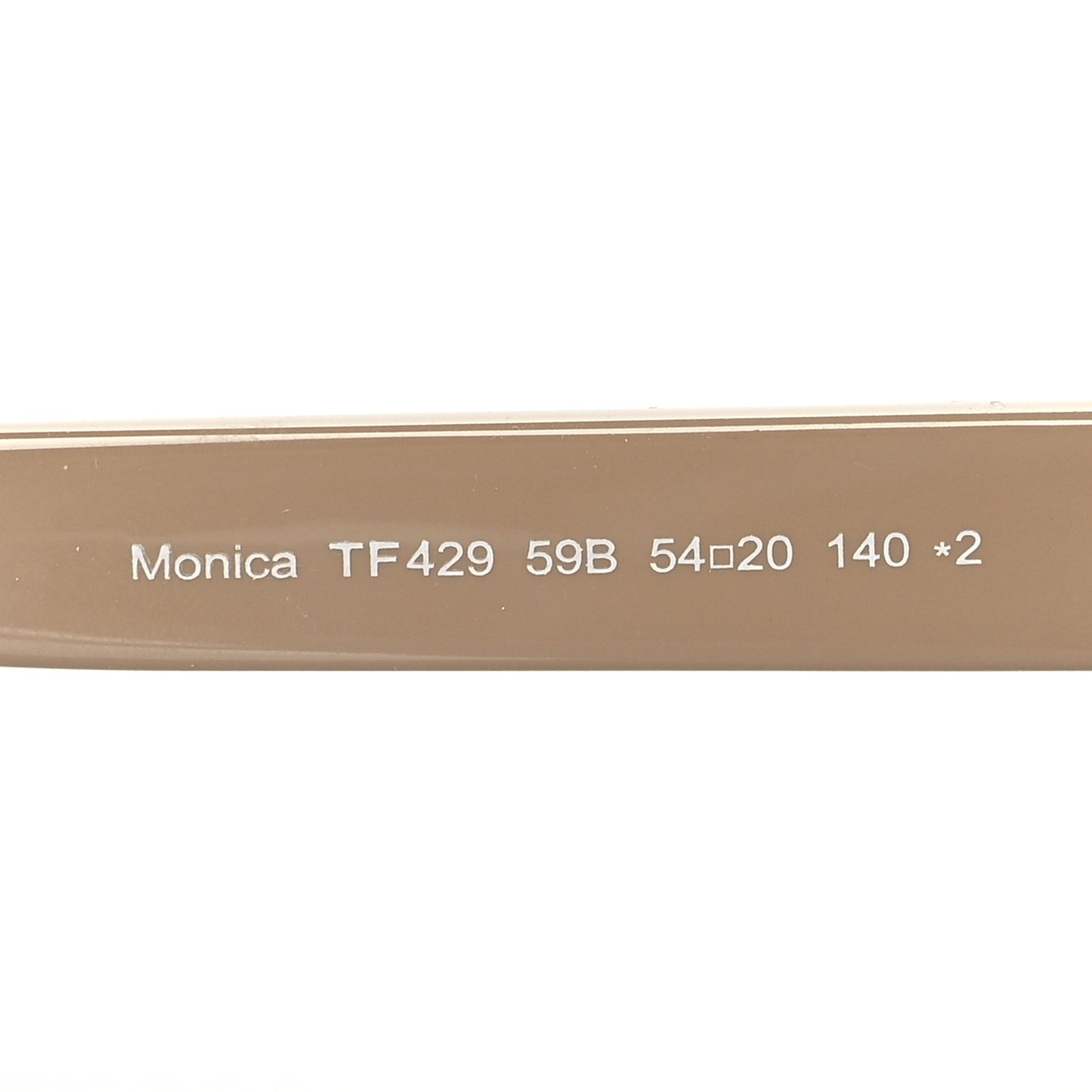 Monica Round Sunglasses TF429 Gold