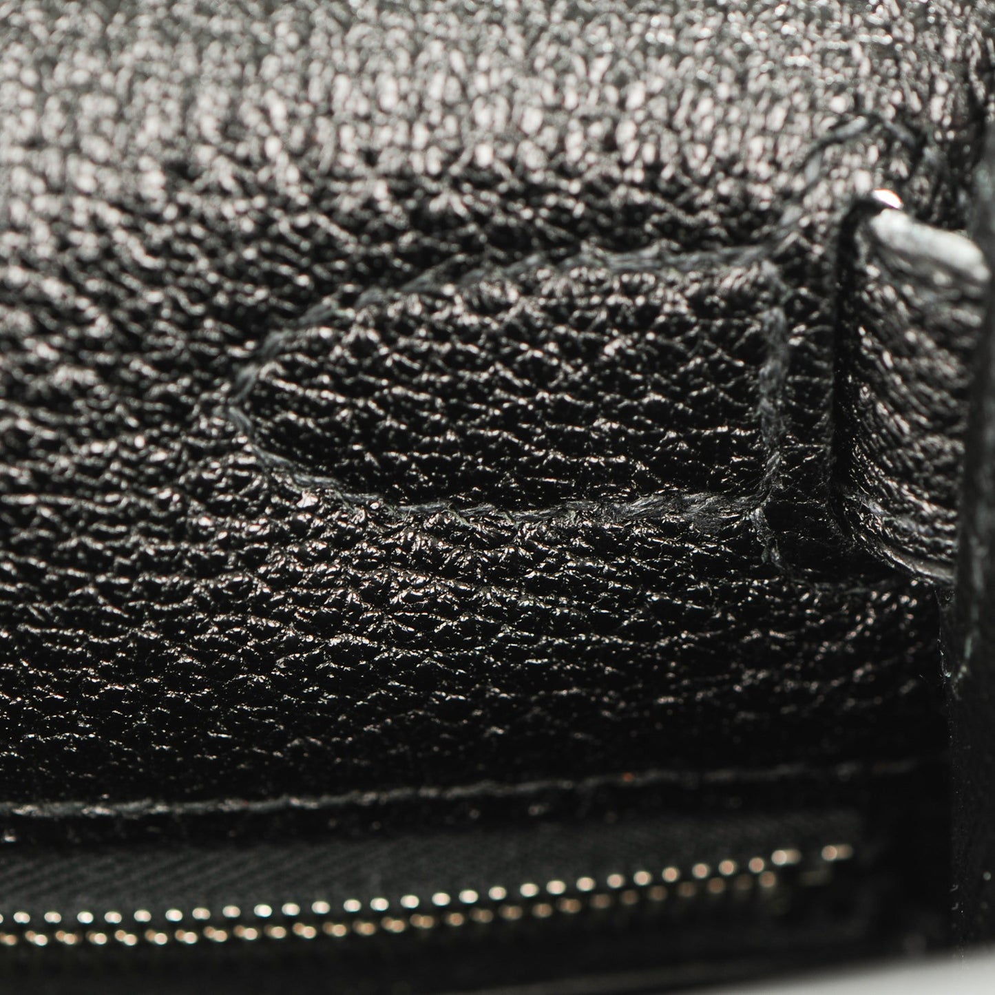 Chevre de Coromandel Kelly Sellier 28 Black