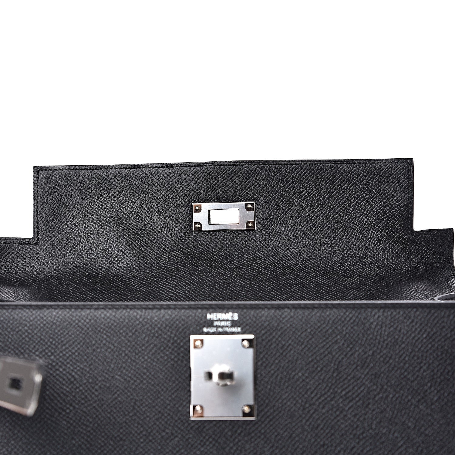 Hermes Epsom Kelly Sellier 28 Black 16 of 31