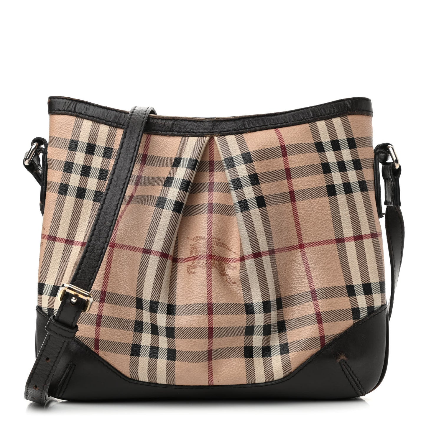 Haymarket Check Hartham Shoulder Bag Chocolate