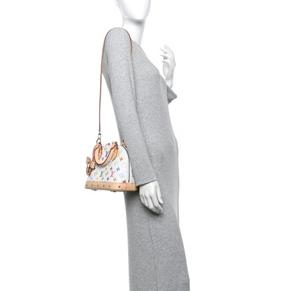 Louis Vuitton LV x TM Monogram Multicolor Alma BB White 2 of 10