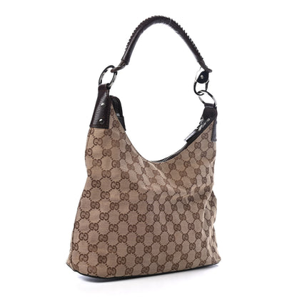 Gucci Monogram Shoulder Bag Dark Brown 2 of 4