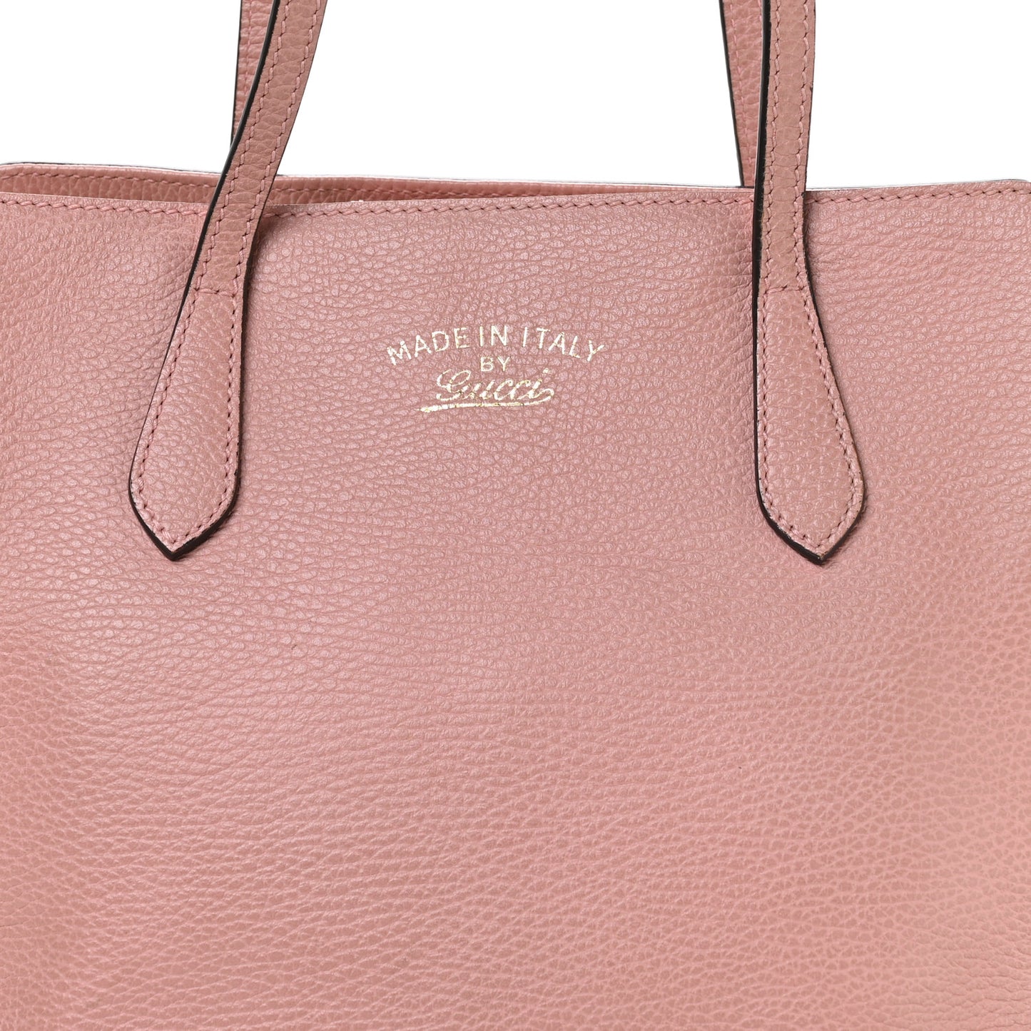 Dollar Calfskin Small Swing Tote Soft Pink