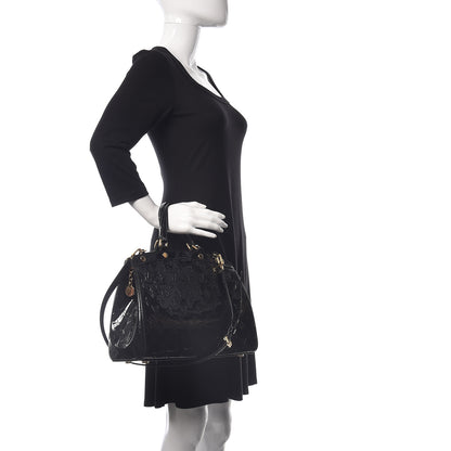 Louis Vuitton Vernis Brea MM Black 3 of 13