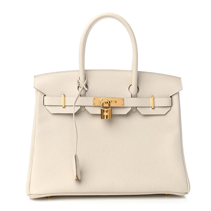 Hermes Togo Birkin 30 Craie 1 of 12