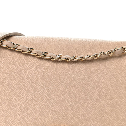 Chanel Caviar Quilted Flap Light Beige 8 of 13