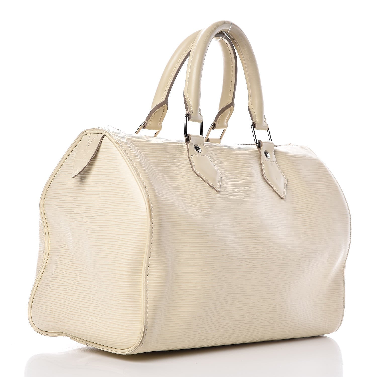 Louis Vuitton Epi Speedy 30 Ivory 3 of 17