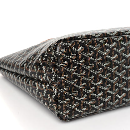 Goyard Goyardine Chien Gris Bag Black Gold 7 of 8