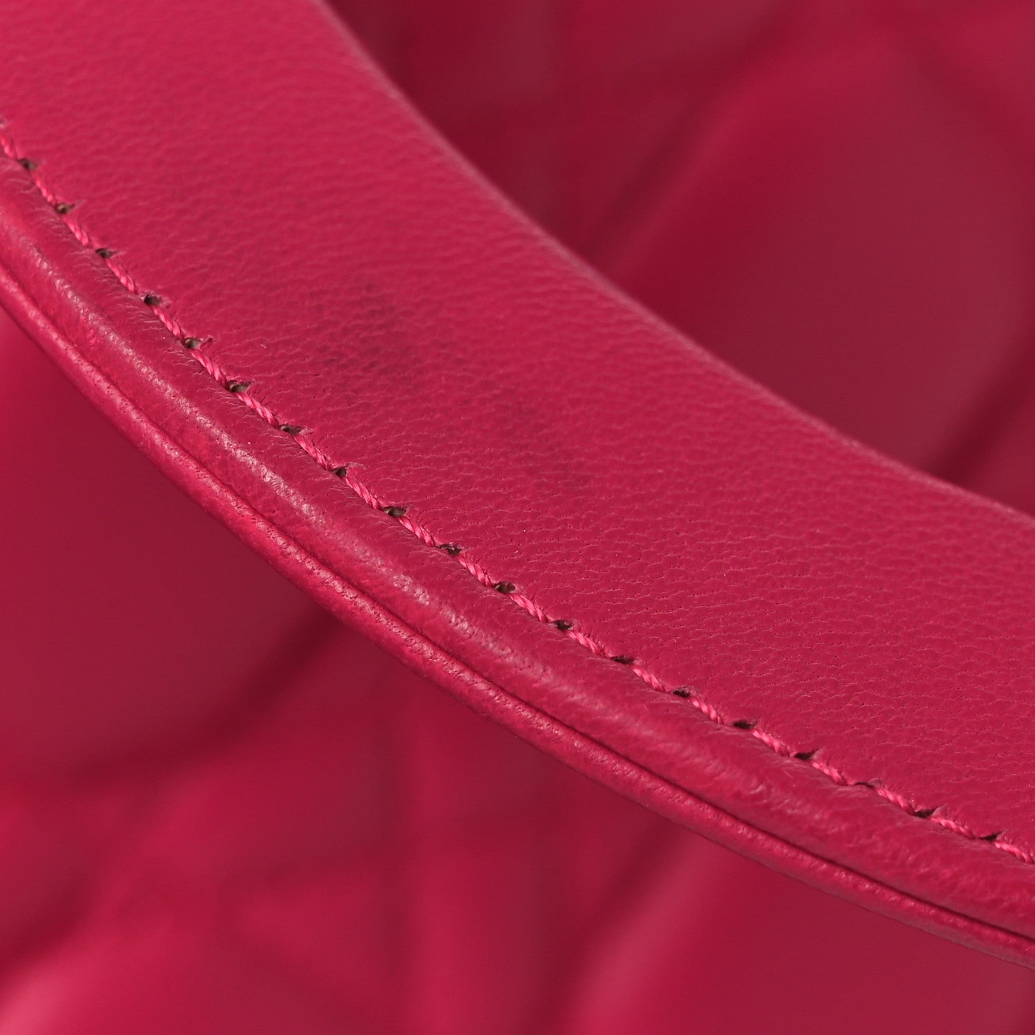 Christian Dior Lambskin Cannage Medium Lady Dior Fuchsia 11 of 13
