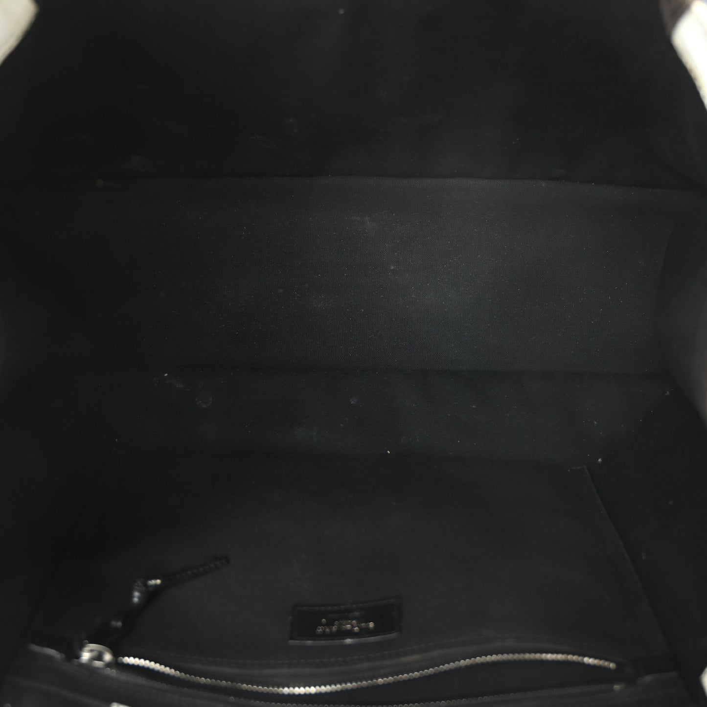 Canvas Noe Striped Tote Black White