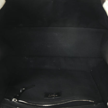 Saint Laurent Canvas Noe Striped Tote Black White 5 of 12