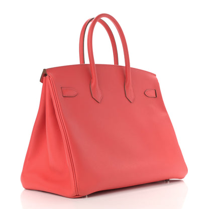 Hermes Epsom Birkin 35 Rose Jaipur 3 of 13