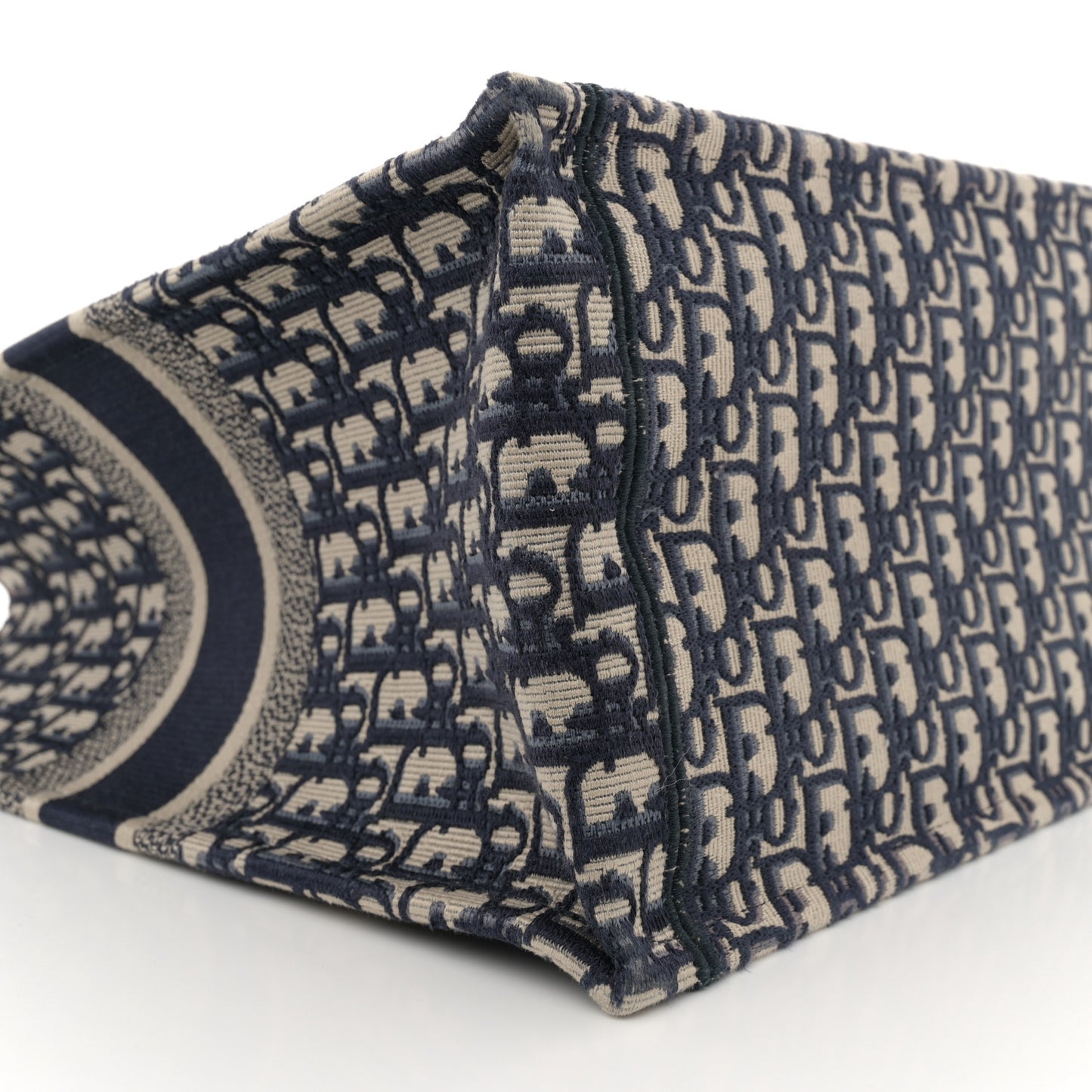 Oblique Large Book Tote Blue Multicolor