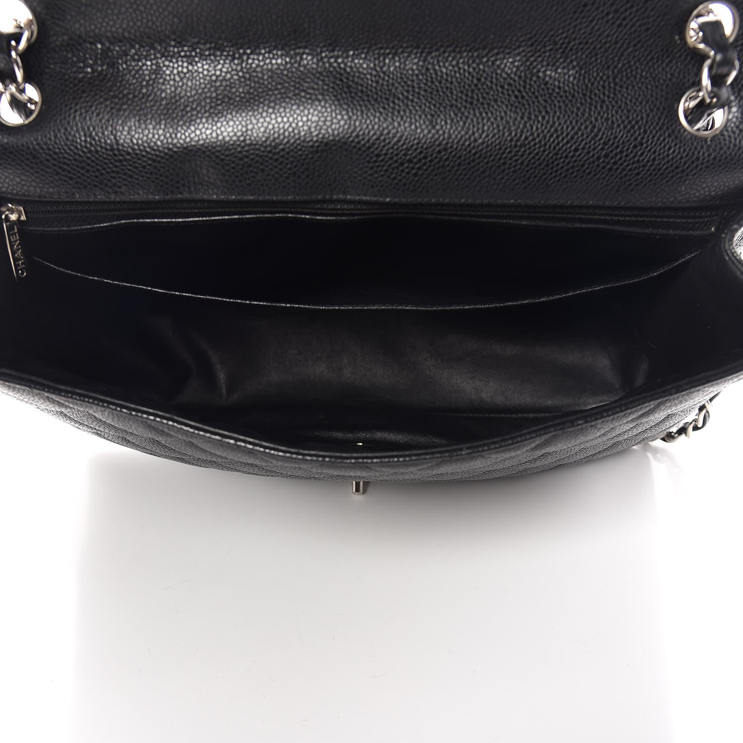 Chanel Caviar Quilted Maxi Single Flap Black 5 of 14