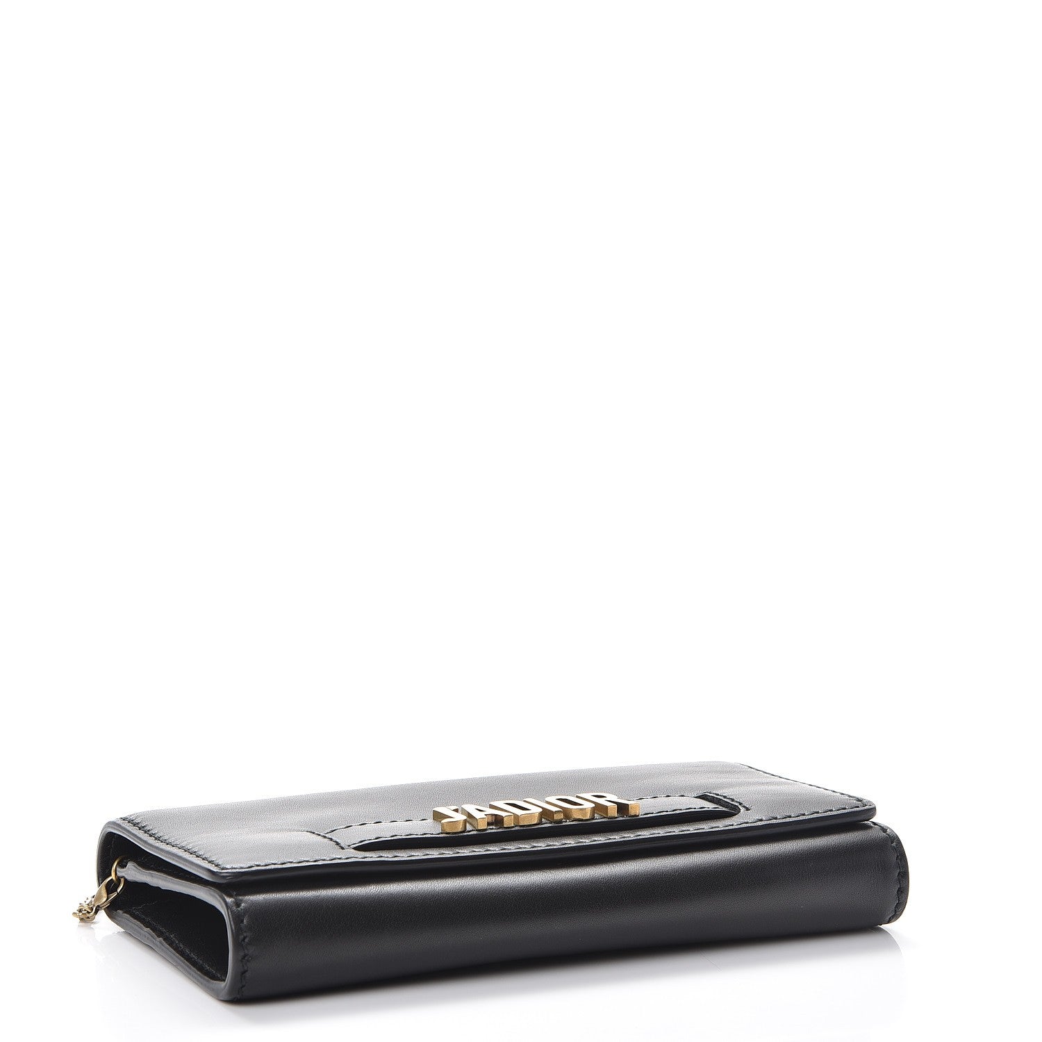 Christian Dior Calfskin J'adior Croisiere Chain Wallet Black 6 of 10