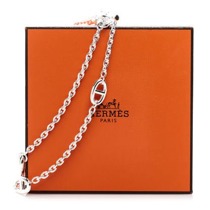 Hermes Sterling Silver Farandole Necklace 80 6 of 6