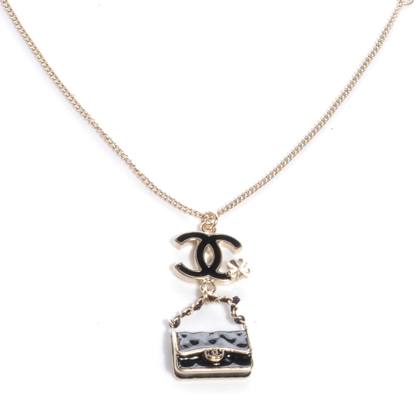 2.55 Classic Flap Charm Necklace