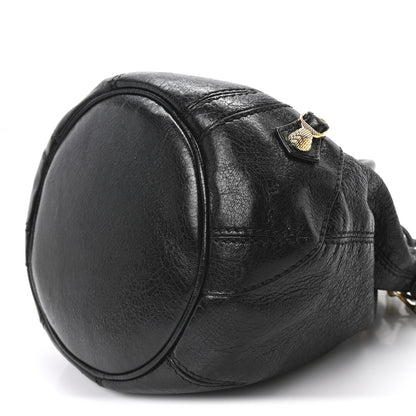 Balenciaga Agneau Giant 12 Gold Hardware Mini Pompon Black 10 of 10