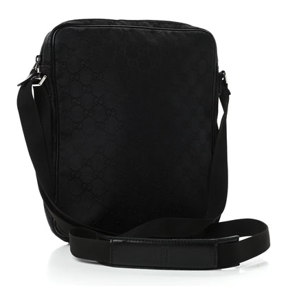 Gucci Monogram Messenger Bag Black 2 of 4