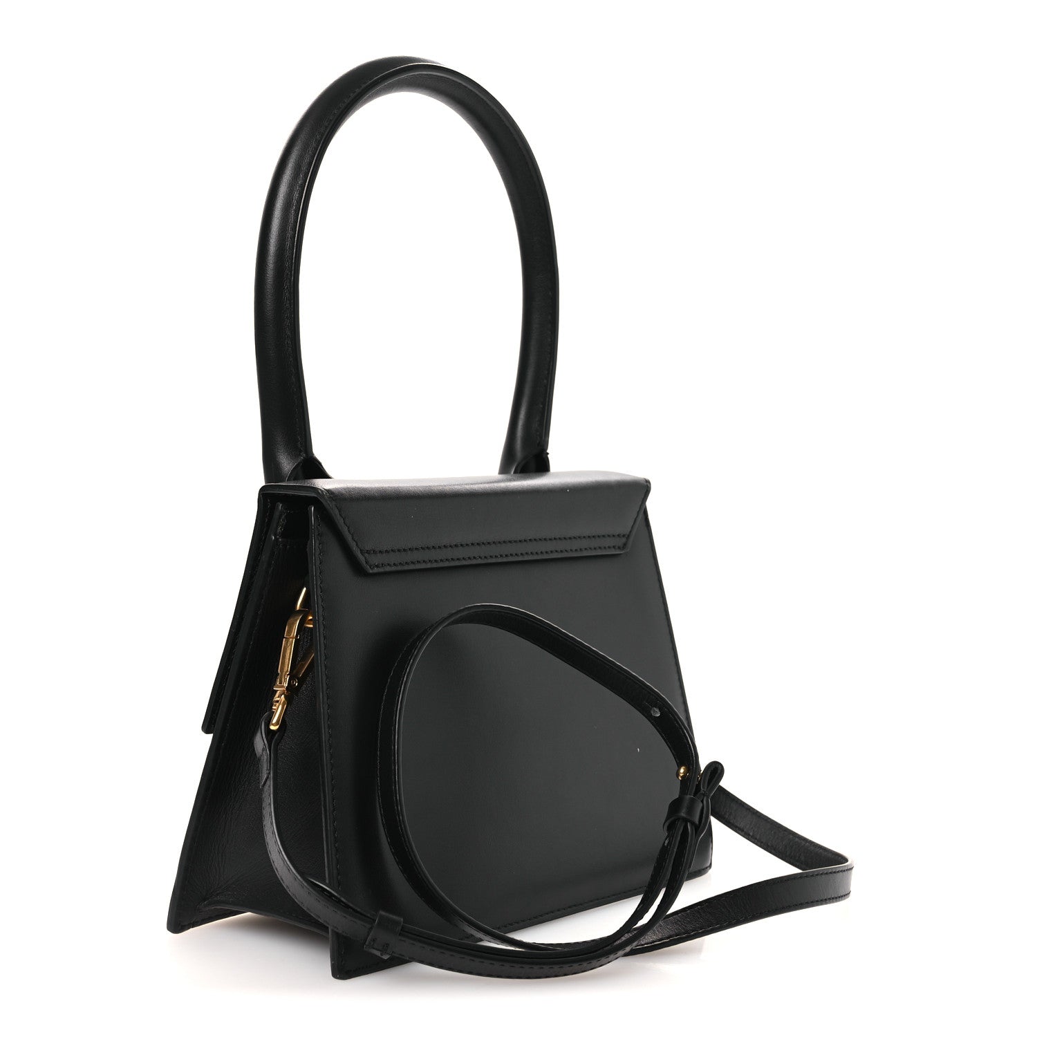 Jacquemus Smooth Calfskin Le Grand Chiquito Black 3 of 13